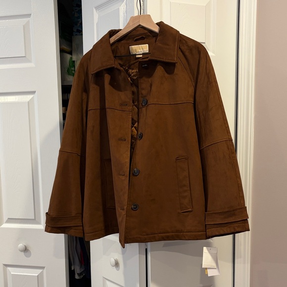 Michael Kors Jackets & Blazers - Michael Kors Women’s Tan Camel Suede Jacket